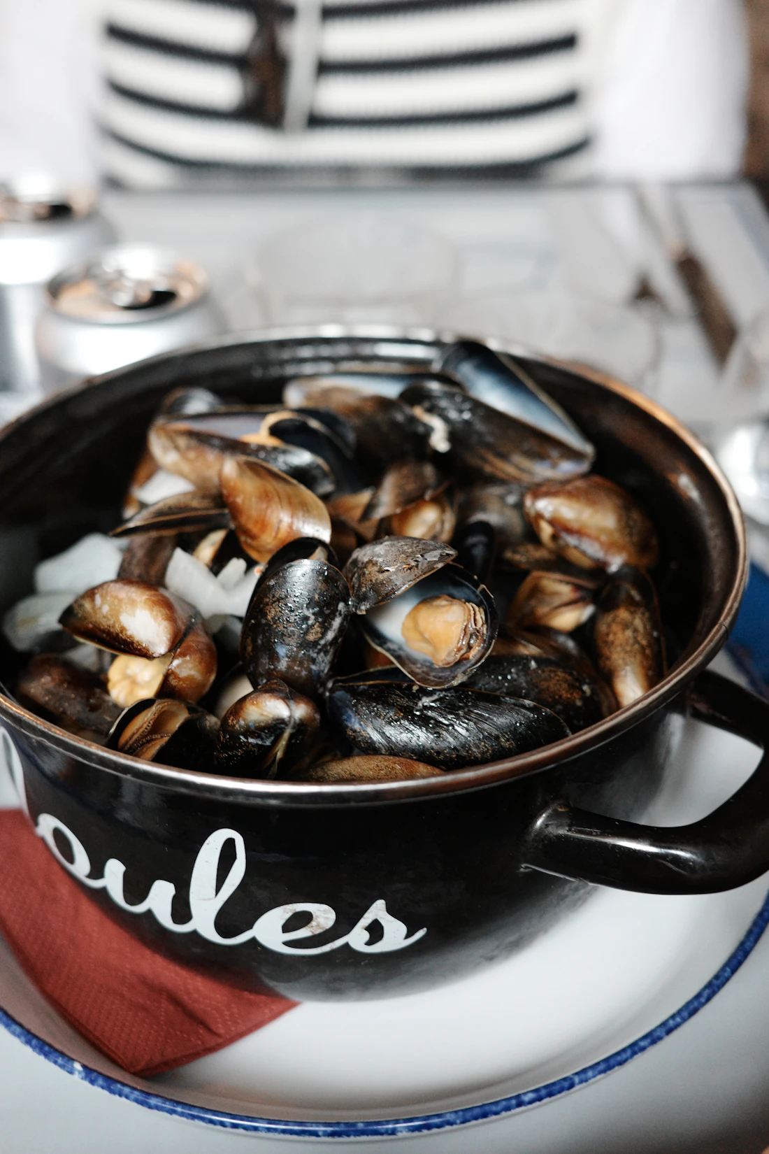 Cocotte de moules